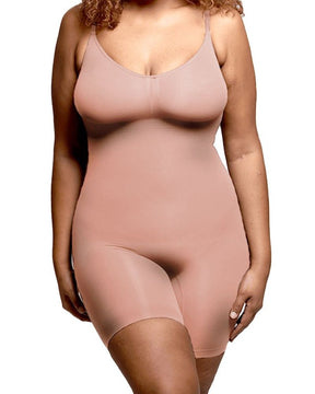 Nahtlose Shapewear für Frauen Bauchkontrolle volle Brust Body Shaper Oberschenkel Schlanker