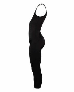 Nahtloser Schlankmachender Ganzkörper Shapewear Jumpsuit mit offener Brust und Bodyshaper