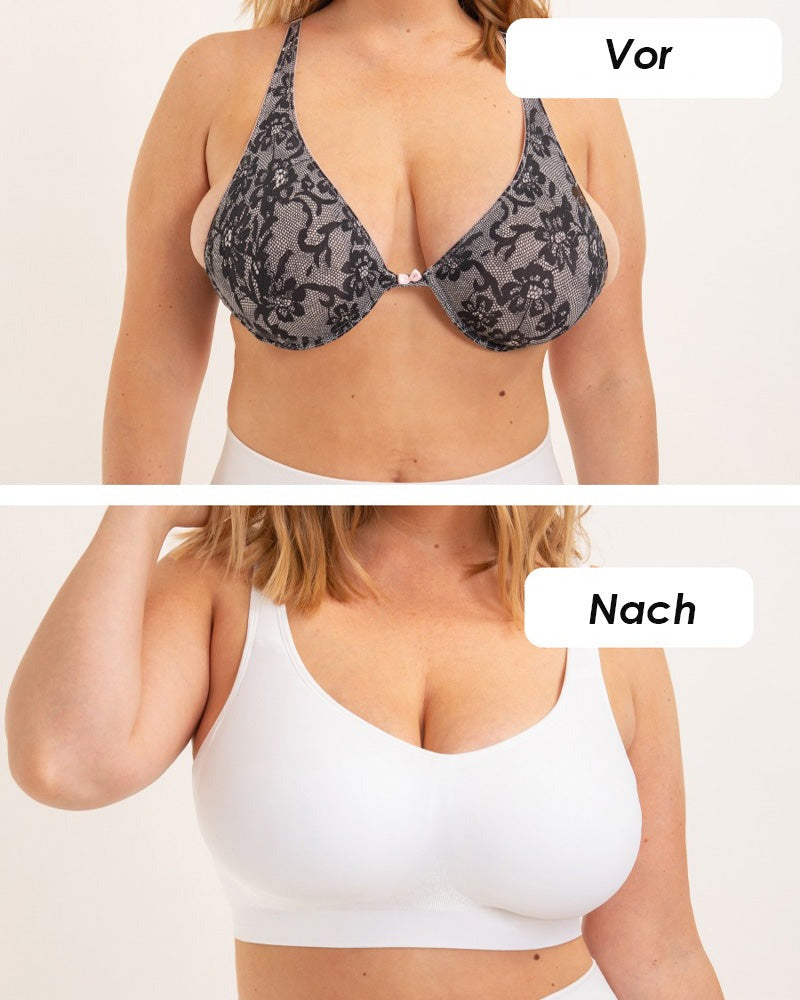 Drahtloser Push Up Shaper Ohne Bügel BH für täglichen Komfort