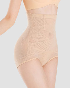 Bauchweg Shapewear Unterhosen Atmungsaktive Po-Lifter Dreieck Shorts mit Überkreuz Design