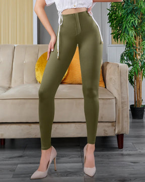 Elastizität Bauchkontrolle hohe Taille formende Po-Lifting Schlankheit Leggings