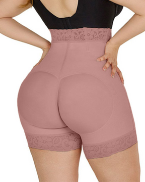 Hohe Taille Bauchkontrolle Body Shaper Hüften Gesäß schlankmachende Bauchkontrollshorts