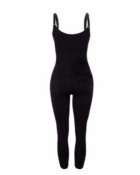 Nahtloser Schlankmachender Ganzkörper Shapewear Jumpsuit mit offener Brust und Bodyshaper