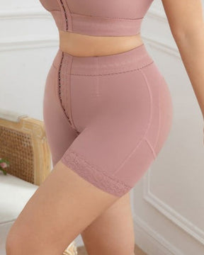 Damen Rosy Brown Tummy Control Body Shaper Butt Lifter Schlankheitshöschen