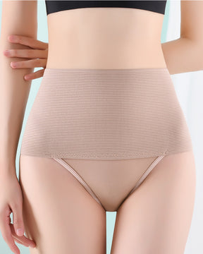 Hoher Taille Bauchkontrolle Tanga Taillentrimmer Body Shaper Shaping Unterwäsche