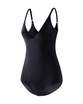 Nahtlose Triangel Shapewear Bodys mit V-Ausschnitt