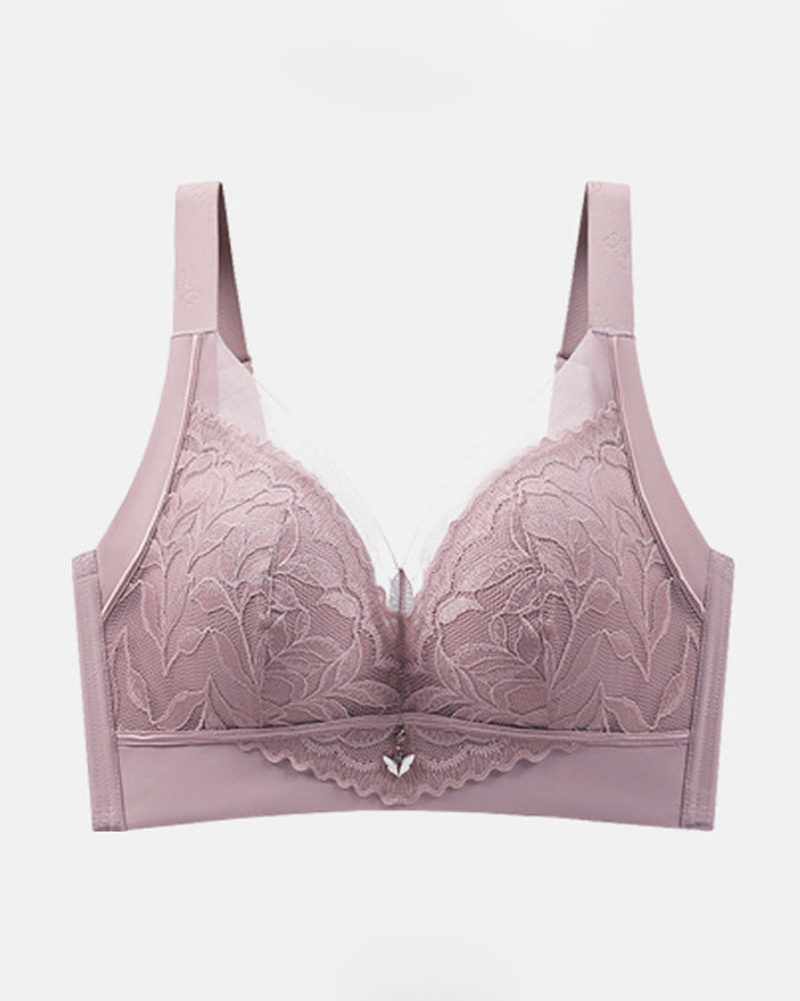 Ohne Bügel Push up Minimizer BH aus Spitze