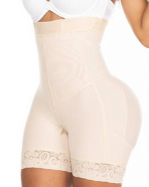 Nahtlose Hüftverstärker Shapewear Shorts mit hoher Taille