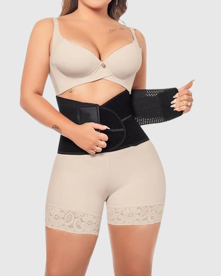 Damen Taillentrainer Workout Schlankheits Bauchband
