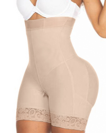 Nahtlose Hüftverstärker Shapewear Shorts mit hoher Taille