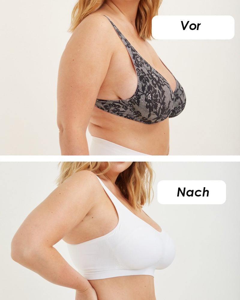 Drahtloser Push Up Shaper Ohne Bügel BH für täglichen Komfort