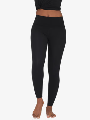 Nackte verkürzte Yoga Leggings mit hoher Taille und Po Lifter