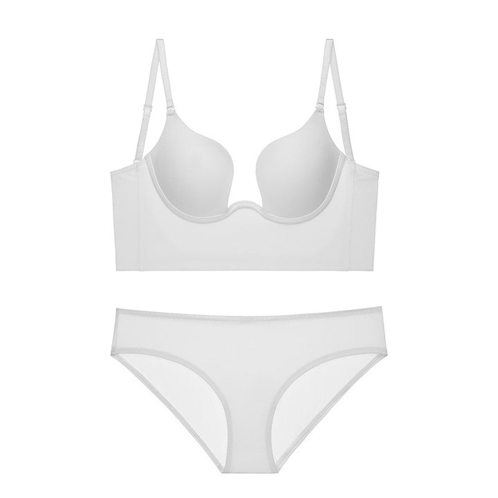 Rückenfreier Multiway Push Up BH mit Tiefem V Cup und Bügel