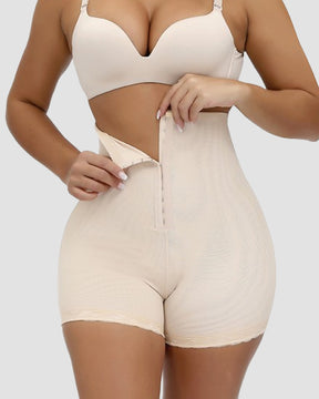 Damen Mesh Bauchweg Shapewear Unterhose Po-Lifter Nahtlose Miederhose