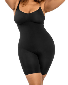 Nahtlose Shapewear für Frauen Bauchkontrolle volle Brust Body Shaper Oberschenkel Schlanker