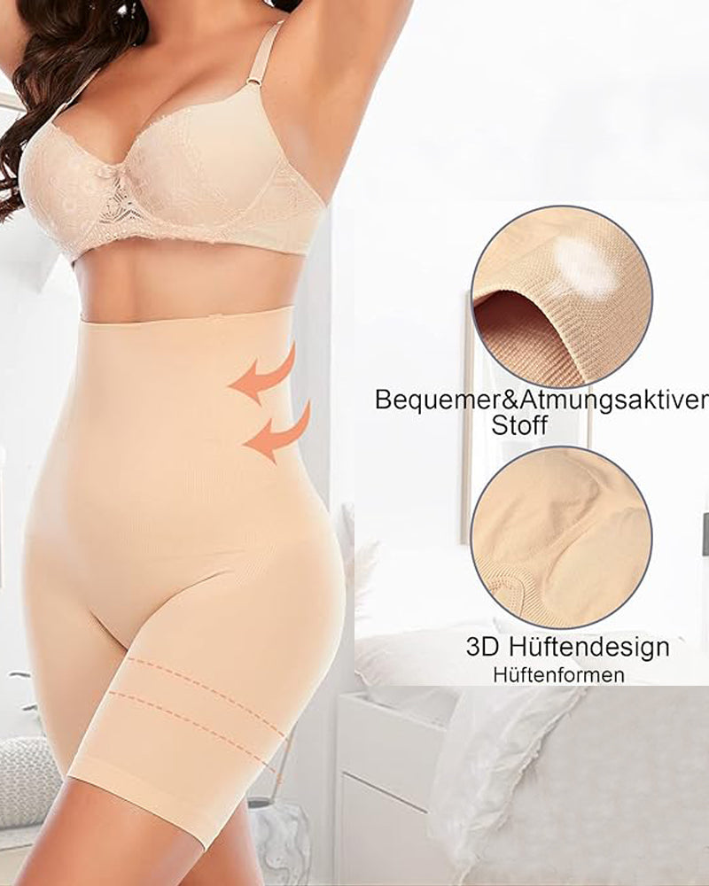 Hoch taillierte Bauchkontrolle Oberschenkelformer Body Shaper Höschen