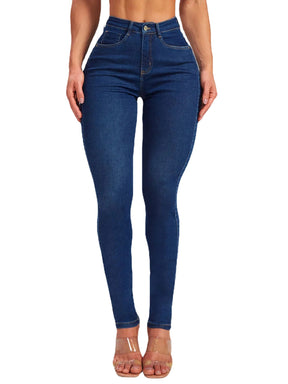 Damen Skinny Slim Fit Stretch Denim Jeans