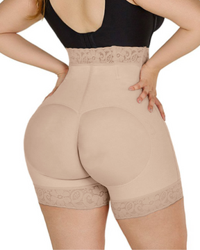 Hohe Taille Bauchkontrolle Body Shaper Hüften Gesäß schlankmachende Bauchkontrollshorts