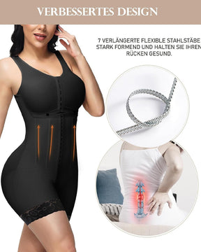 Damen Fajas Colombianas Body Shapers mit starker Kompression und BH