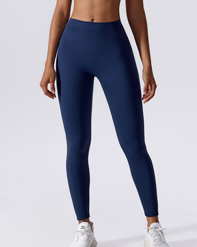 Formende Po-Lifting Leggings Yoga Hose mit V-Rückenfalten