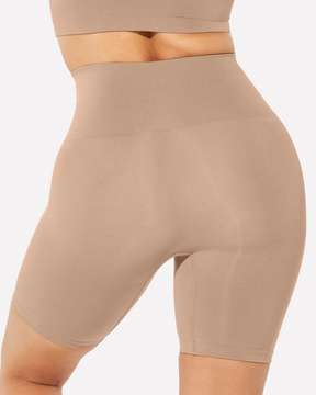 Hoher Taille Bauchweg Po-Lifter Shaping Shorts Formende Unterhosen Damen