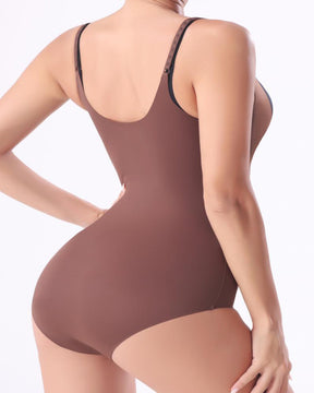 Nahtlose Triangel Shapewear Bodys mit V-Ausschnitt