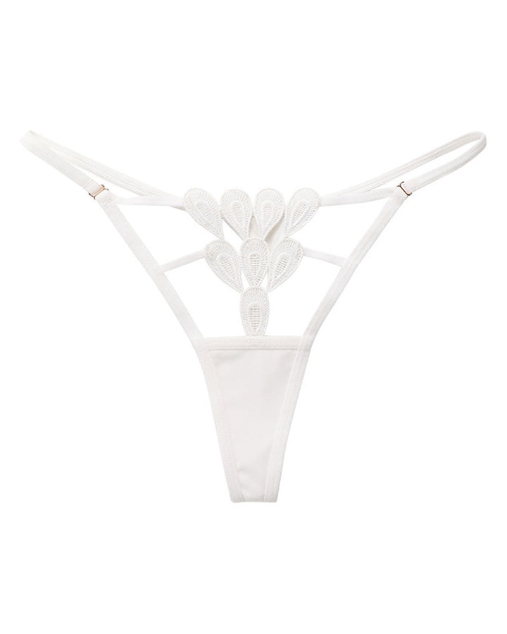Damen Spitze Niedrige Taille Lingerie Reiner Baumwolle Schritt Nahtlose Sexy Unterwäsche