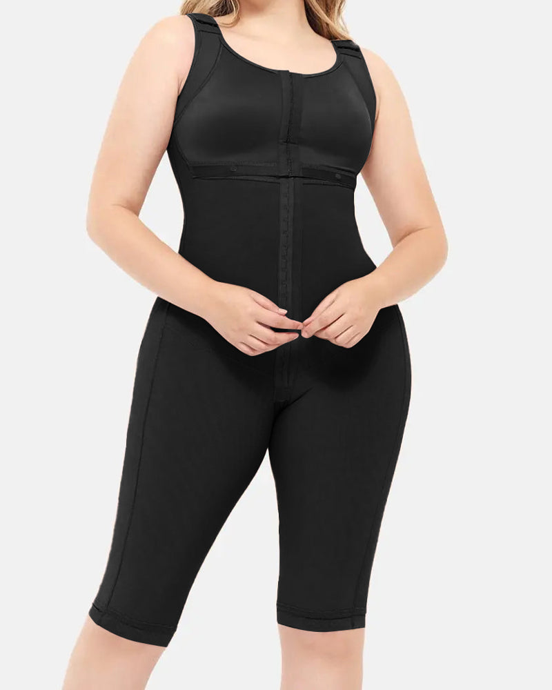 Doppelte Kompressions Bauchkontroll Shapewear Faja mit BH