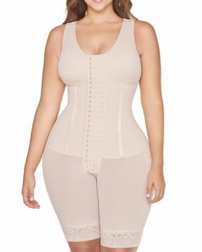 Bauchweg Formende Sanduhr Body Shaper Shapewear Stark Formend