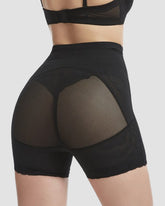 Damen Mesh Bauchweg Shapewear Unterhose Po-Lifter Nahtlose Miederhose