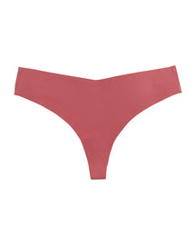 Damen Einteiliger Niedriger Taille Unterwäsche Eisseide Sexy Spurloser Tanga