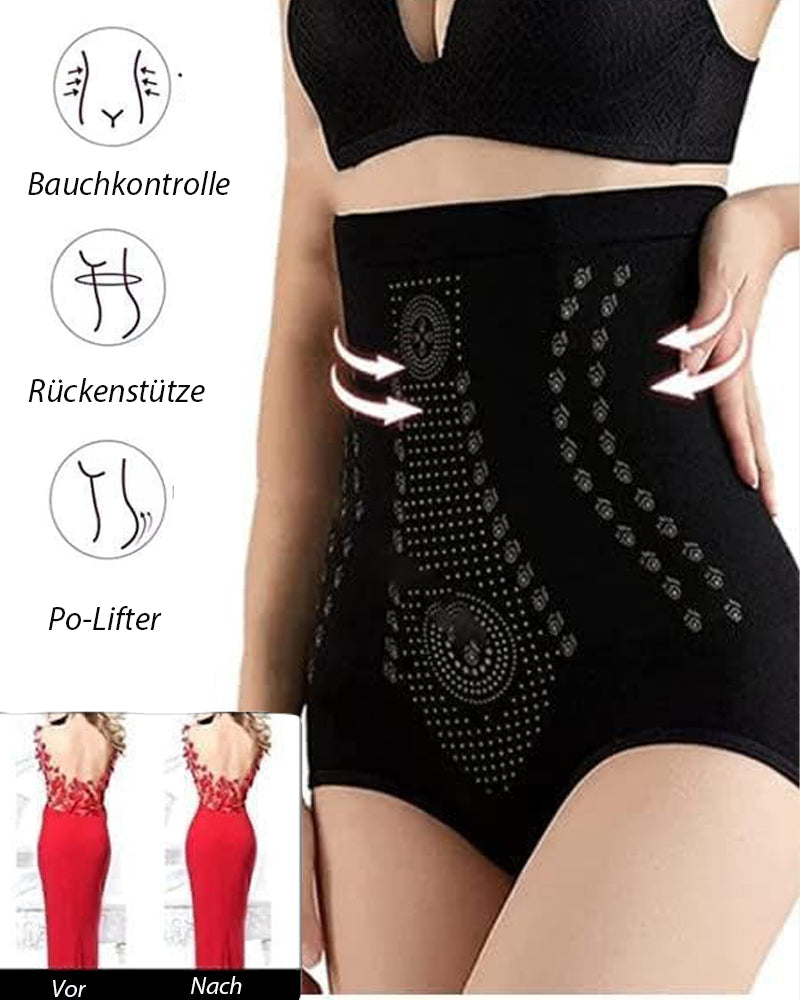 Bauchweg Unterhose Damen Miederhose hoher Taille Unterwäsche Bauchkontrolle Miederpant