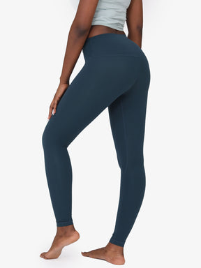 Nackte verkürzte Yoga Leggings mit hoher Taille und Po Lifter