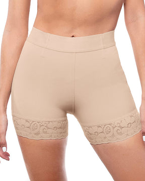 Damen Unterwäsche Höschen mit mittlerer Taille und Po Lifter Shorts zur Bauchkontrolle