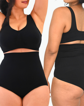 Damen Tanga mit Bauchkontrolle schlankere Body Shaper Unterwäsche