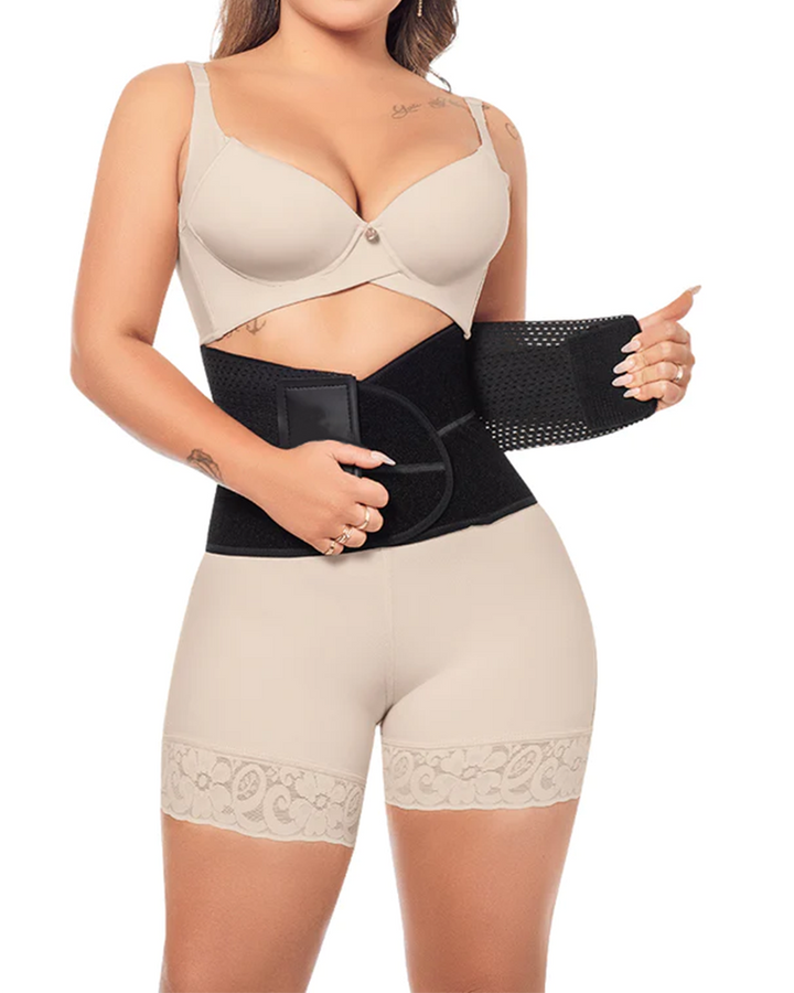 Damen Taillentrainer Workout Schlankheits Bauchband